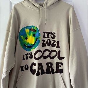 ⭐️SOLD⭐️ Lonely Ghost 2021 It’s Cool to Care Hoodie